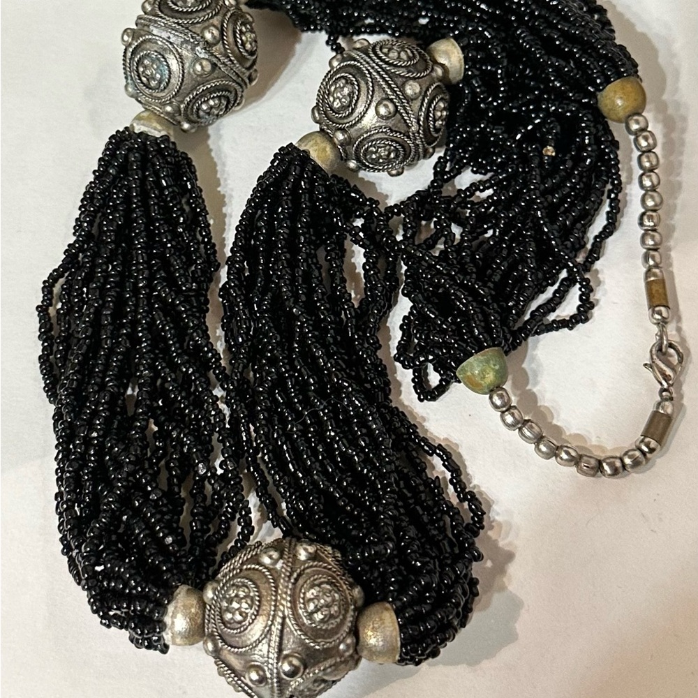I Boho beaded necklace